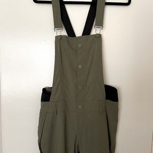 Roxy Bib Olive Green Ski/Snowboard Pants